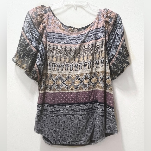 Lucky • Brand • Printed • Top - Picture 3 of 5